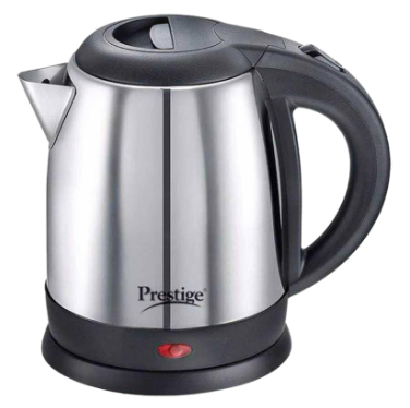 Prestige Electric Kettle - 2 Liter - Silver And Black