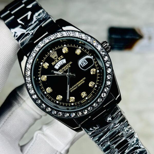 Rolex Quartz Movement Stainless Steel Analog Watch for Men