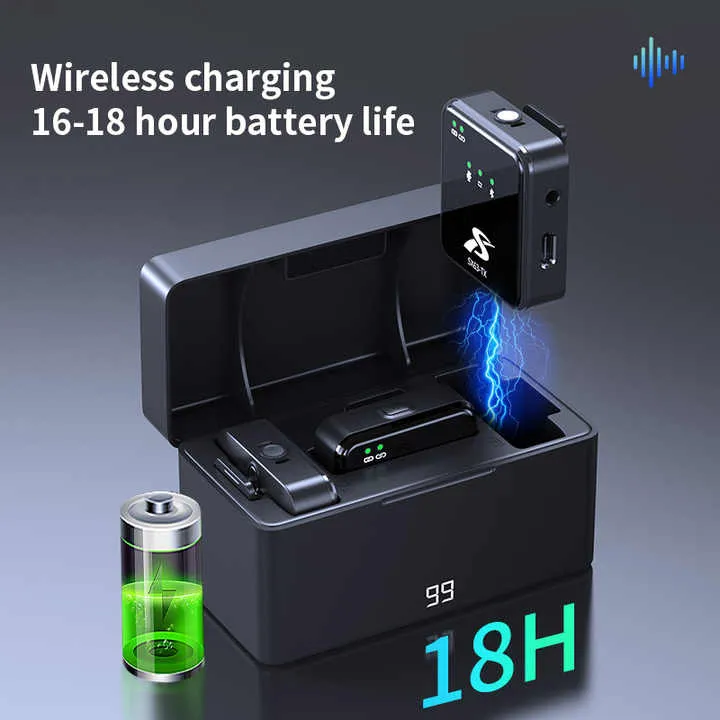 SX63 Wireless Microphone with Charging Case